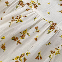 Load image into Gallery viewer, Baby Girls Flower Print Rompers Wholesale 230328321
