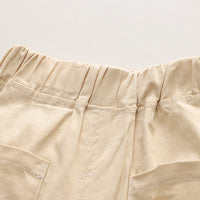 Load image into Gallery viewer, 2 Pieces Set Baby Kid Boys Flower Print Shirts And Solid Color Shorts Wholesale 230328346
