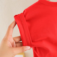 Load image into Gallery viewer, 2 Pieces Set Baby Kid Boys Rainbow Cartoon Print T-Shirts And Shorts Wholesale 230328351
