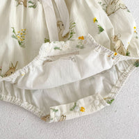 Load image into Gallery viewer, Baby Girls Animals Cartoon Print Rompers Wholesale 230328353
