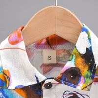 Load image into Gallery viewer, 2 Pieces Set Baby Kid Boys Print Shirts And Shorts Wholesale 230328356
