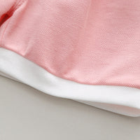 Load image into Gallery viewer, 2 Pieces Set Baby Kid Girls Color-blocking Flower Print T-Shirts And Shorts Wholesale 230328390
