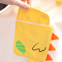 Load image into Gallery viewer, 2 Pieces Set Baby Kid Unisex Striped Cartoon Print T-Shirts And Jumpsuits Wholesale 230328392
