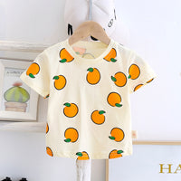 Load image into Gallery viewer, 2 Pieces Set Baby Kid Boys Cartoon Print T-Shirts And Jumpsuits Wholesale 230328394
