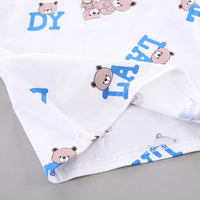 Load image into Gallery viewer, 2 Pieces Set Baby Kid Boys Letters Cartoon Print Polo Shirts And Embroidered Shorts Wholesale 230328404
