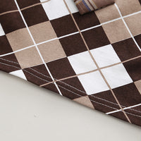 Load image into Gallery viewer, 2 Pieces Set Baby Kid Girls Boys Checked Tops And Solid Color Skirts Shorts Wholesale 230328427
