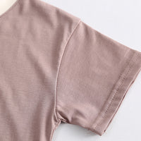 Load image into Gallery viewer, 2 Pieces Set Baby Kid Boys Letters Print T-Shirts And Striped Shorts Wholesale 230328438
