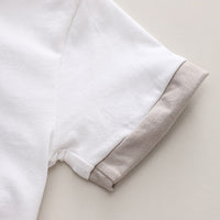 Load image into Gallery viewer, 2 Pieces Set Baby Kid Boys Cartoon Print T-Shirts And Striped Pants Wholesale 230328452
