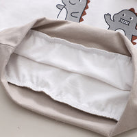 Load image into Gallery viewer, 2 Pieces Set Baby Kid Boys Cartoon Print T-Shirts And Striped Pants Wholesale 230328452
