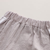 Load image into Gallery viewer, 2 Pieces Set Baby Kid Boys Cartoon Print T-Shirts And Striped Pants Wholesale 230328452
