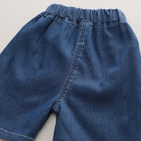 Load image into Gallery viewer, 2 Pieces Set Baby Kid Boys Letters Shirts And Solid Color Shorts Wholesale 230328455
