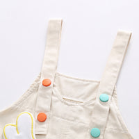 Load image into Gallery viewer, 2 Pieces Set Baby Kid Girls Striped T-Shirts And Love heart Rompers Wholesale 230328494
