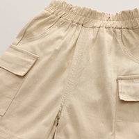 Load image into Gallery viewer, 2 Pieces Set Baby Kid Boys Striped Animals Print T-Shirts And Solid Color Shorts Wholesale 230328504
