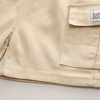 Load image into Gallery viewer, 2 Pieces Set Baby Kid Boys Striped Animals Print T-Shirts And Solid Color Shorts Wholesale 230328504
