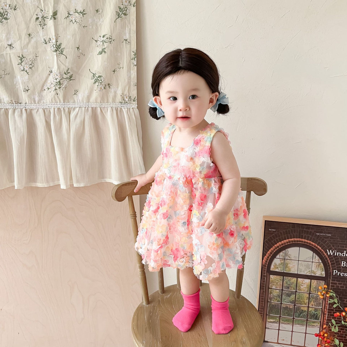 Baby Kid Girls Flower Dresses Wholesale 23032852