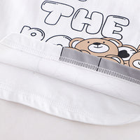 Load image into Gallery viewer, 2 Pieces Set Baby Kid Boys Letters Animals Cartoon Print T-Shirts And Shorts Wholesale 230328550
