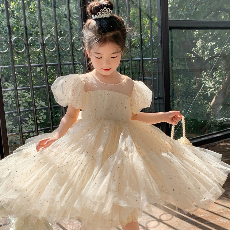 Baby Kid Big Kid Girls Star Dressy Dresses Princess Dresses Wholesale 230330181