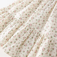 Load image into Gallery viewer, 2 Pieces Set Baby Kid Girls Solid Color Tops And Flower Dresses Wholesale 230330368
