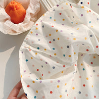 Load image into Gallery viewer, Baby Kid Girls Flower Polka dots Embroidered Dresses Wholesale 230330371
