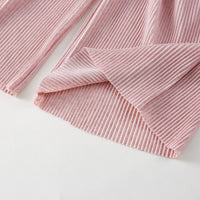 Load image into Gallery viewer, 2 Pieces Set Baby Kid Girls Flower Print Tops And Solid Color Pants Wholesale 230330396
