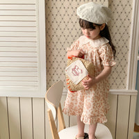 Load image into Gallery viewer, Baby Kid Girls Flower Print Dresses Wholesale 230330435
