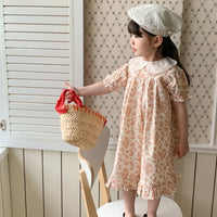 Load image into Gallery viewer, Baby Kid Girls Flower Print Dresses Wholesale 230330435
