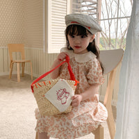 Load image into Gallery viewer, Baby Kid Girls Flower Print Dresses Wholesale 230330435
