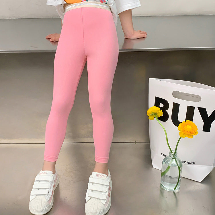 Baby Kid Girls Solid Color Pants Leggings Wholesale 230330511