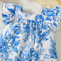 Load image into Gallery viewer, Baby Kid Girls Flower Print Dresses Wholesale 23033058
