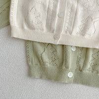 Load image into Gallery viewer, Baby Girls Solid Color Cardigan Wholesale 230403273
