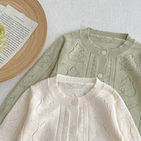 Load image into Gallery viewer, Baby Girls Solid Color Cardigan Wholesale 230403273
