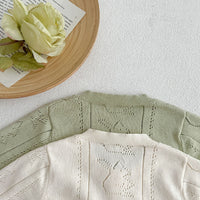 Load image into Gallery viewer, Baby Girls Solid Color Cardigan Wholesale 230403273
