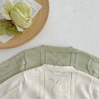 Load image into Gallery viewer, Baby Girls Solid Color Cardigan Wholesale 230403273
