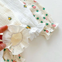 Load image into Gallery viewer, Baby Unisex Flower Fruit Print Pants Wholesale 230403295
