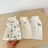 Load image into Gallery viewer, Baby Unisex Flower Fruit Print Pants Wholesale 230403295
