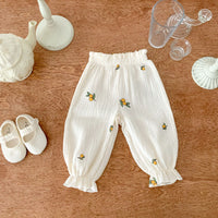Load image into Gallery viewer, Baby Unisex Flower Fruit Print Pants Wholesale 230403295
