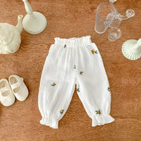 Load image into Gallery viewer, Baby Unisex Flower Fruit Print Pants Wholesale 230403295
