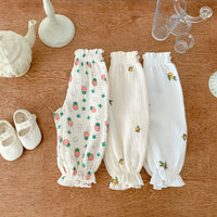 Load image into Gallery viewer, Baby Unisex Flower Fruit Print Pants Wholesale 230403295
