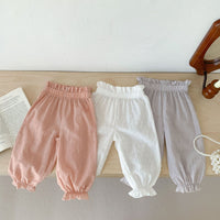 Load image into Gallery viewer, Baby Girls Solid Color Pants Wholesale 230403304
