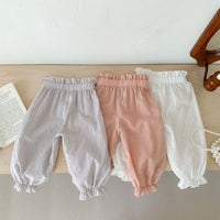 Load image into Gallery viewer, Baby Girls Solid Color Pants Wholesale 230403304
