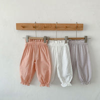 Load image into Gallery viewer, Baby Girls Solid Color Pants Wholesale 230403304
