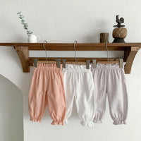 Load image into Gallery viewer, Baby Girls Solid Color Pants Wholesale 230403304
