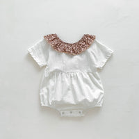 Load image into Gallery viewer, Baby Girls Solid Color Rompers Wholesale 230403378
