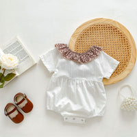 Load image into Gallery viewer, Baby Girls Solid Color Rompers Wholesale 230403378
