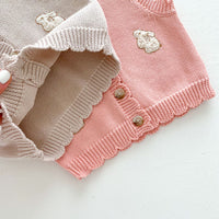 Load image into Gallery viewer, Baby Girls Rabbit Vests Waistcoats Knitwear Wholesale 230403415
