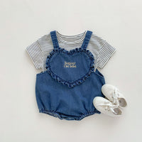 Load image into Gallery viewer, Baby Girls Letters Rompers Wholesale 230403481
