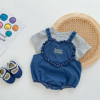 Load image into Gallery viewer, Baby Girls Letters Rompers Wholesale 230403481
