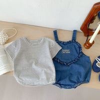 Load image into Gallery viewer, Baby Girls Letters Rompers Wholesale 230403481
