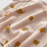 Load image into Gallery viewer, 2 Pieces Set Baby Girls Flower Fruit Print Tank Tops And Shorts Wholesale 230403482
