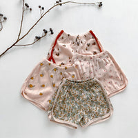 Load image into Gallery viewer, 2 Pieces Set Baby Girls Flower Fruit Print Tank Tops And Shorts Wholesale 230403482
